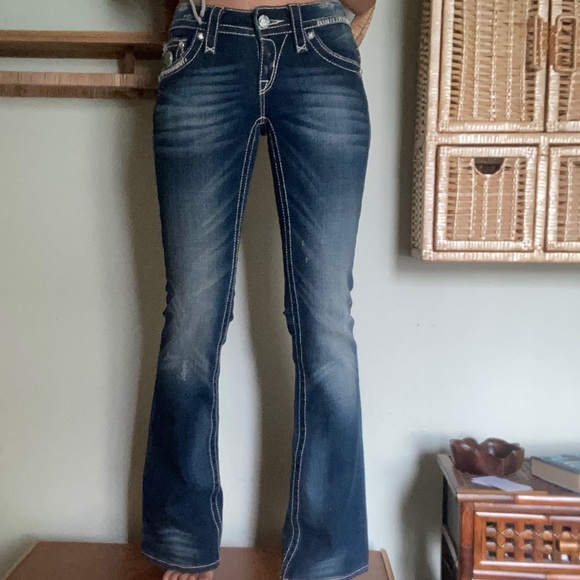 Vintage rock revival low rise jeans - Picture 2 of 7